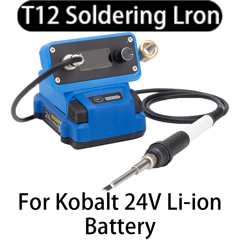 T12 Soldering Station Oled - محطة لحام T12 مع مكواة لحام