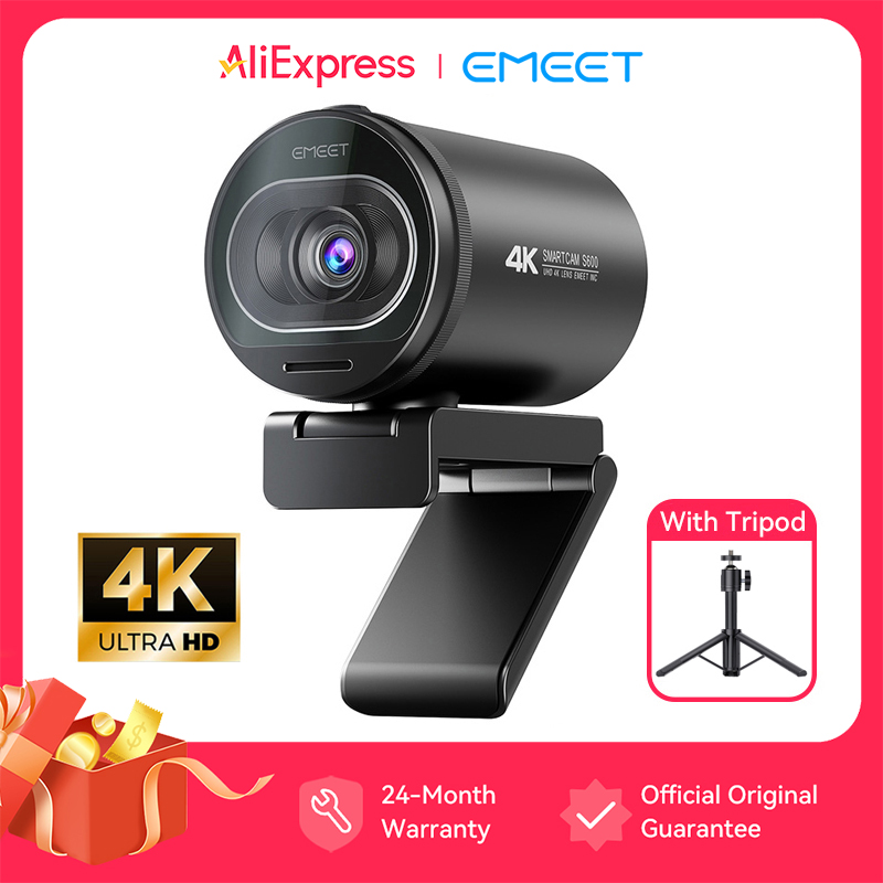 4K Microscope Camera Sony Sensor - كاميرا ويب 4K EMEET S600 سمارت