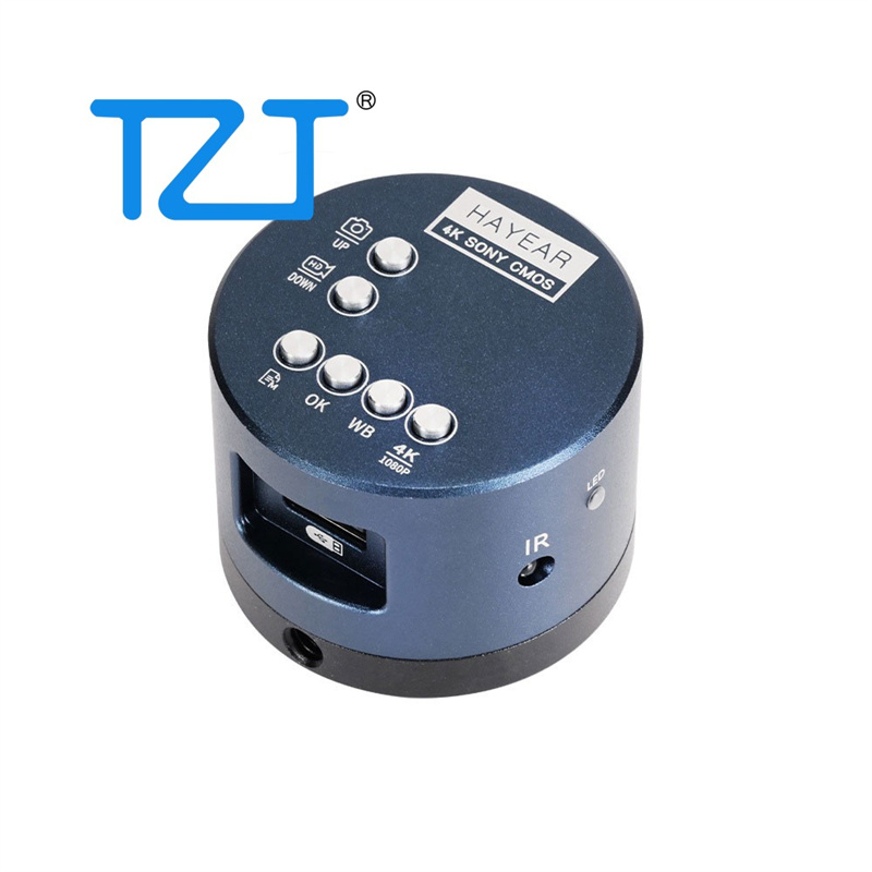 كاميرا مجهر TZT HY-6700 4K UHD - مراجعة 4K Microscope Camera Sony Sensor وسعره