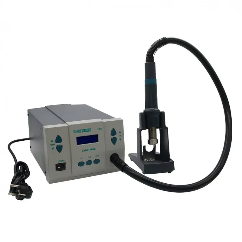 محطة إعادة اللحام الرقمية 861D - مراجعة Hot Air Rework Station 861Dw وسعره